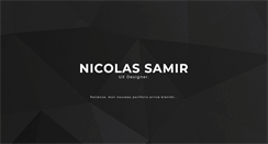 Desktop Screenshot of nicolas-samir.com