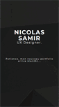 Mobile Screenshot of nicolas-samir.com