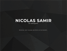 Tablet Screenshot of nicolas-samir.com